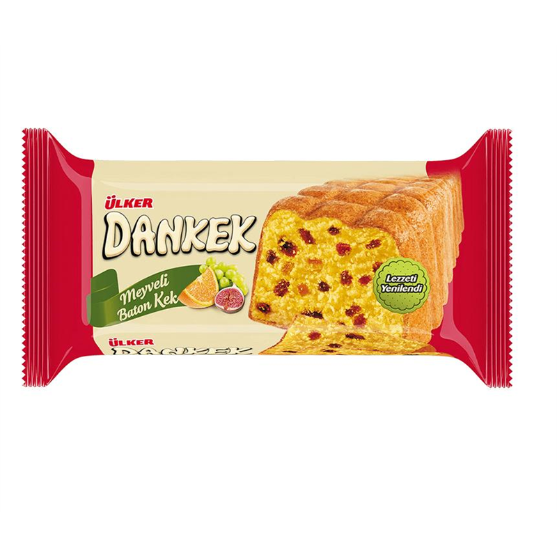 Ülker Dankek Çay Saati Kek Meyveli 200 Gr 6 Adet