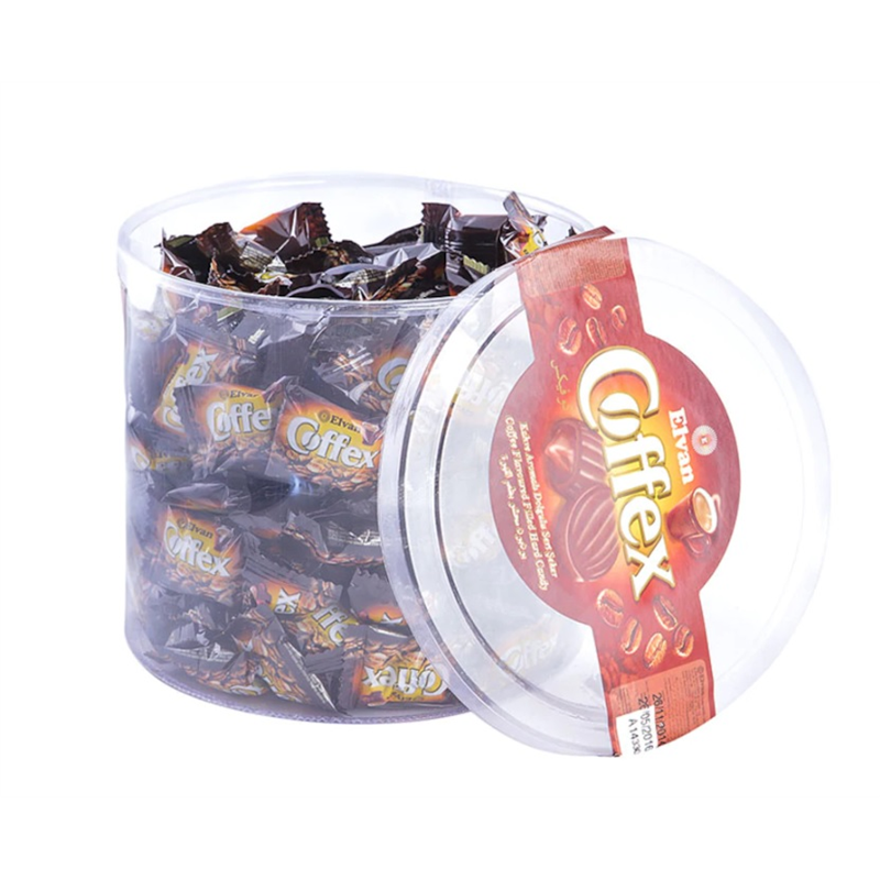 Elvan Coffex Kahve Dolgulu Sert Şeker 1 KG