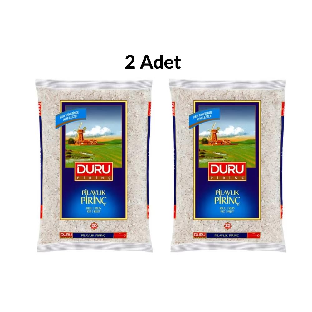 Duru Pilavlİk Pirinç 2500 Gr X 2 Adet