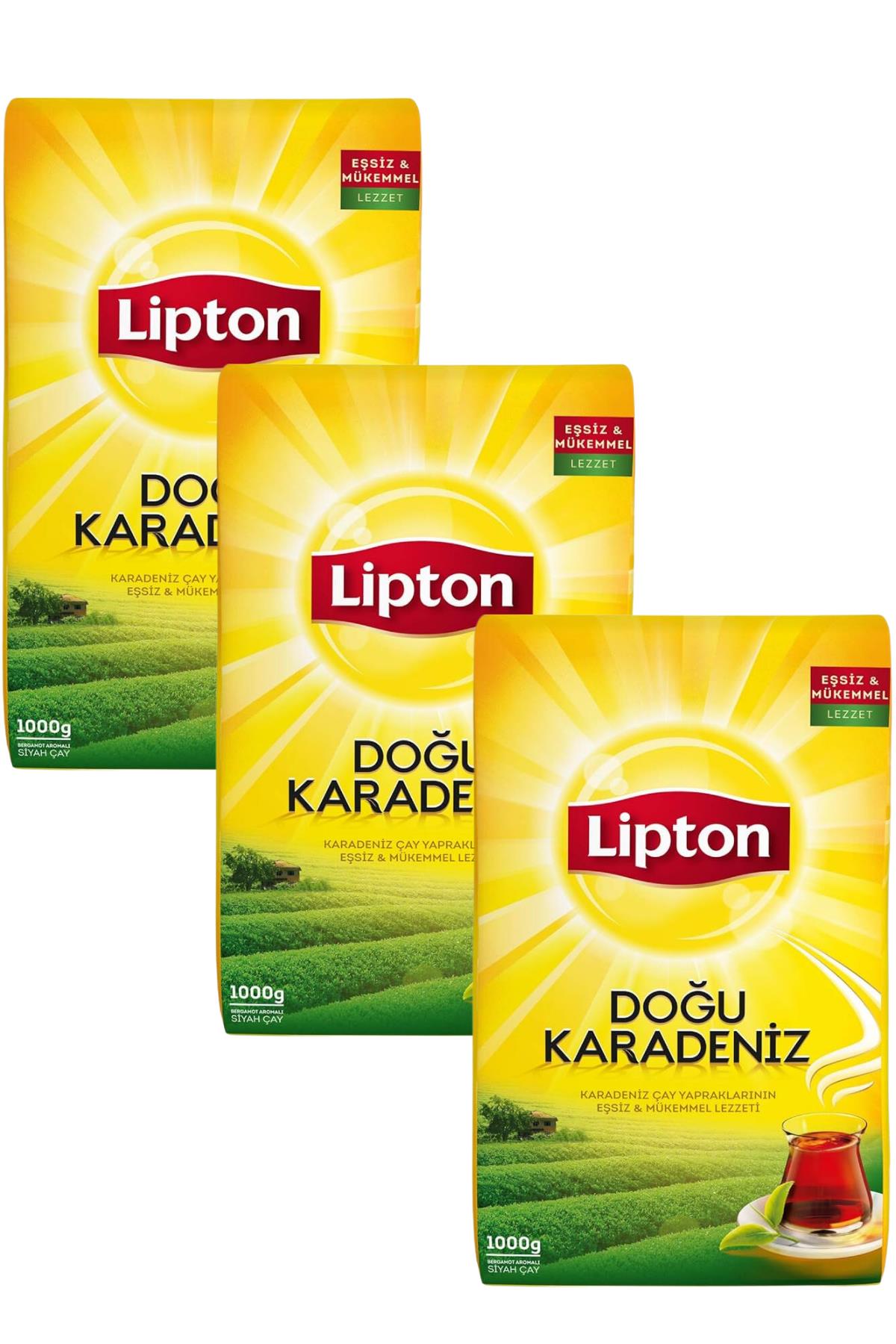 Lipton Doğu Karadeniz Çay 1 Kg X 3 Adet