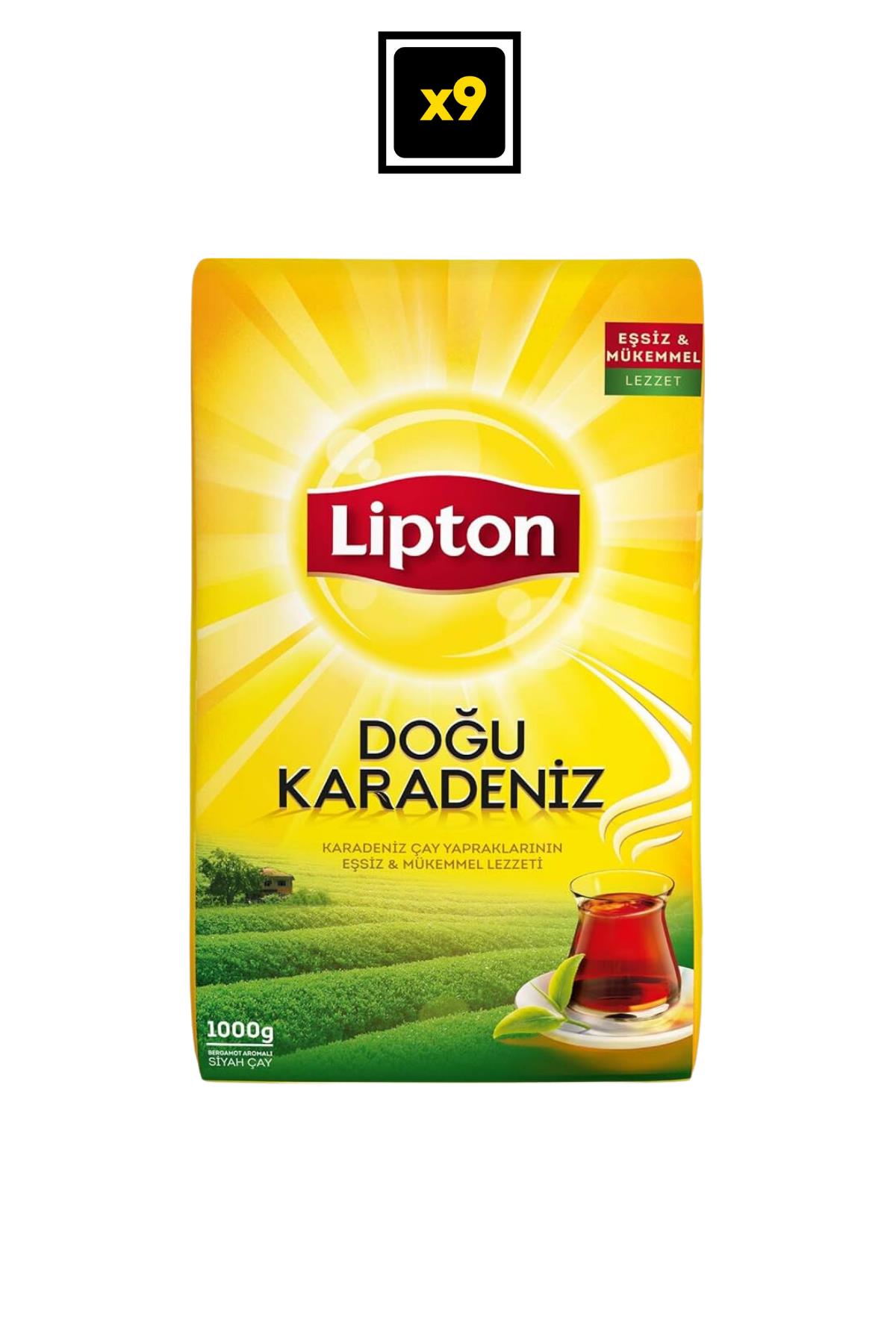 Lipton Doğu Karadeniz Çay 1 Kg X 9 Adet