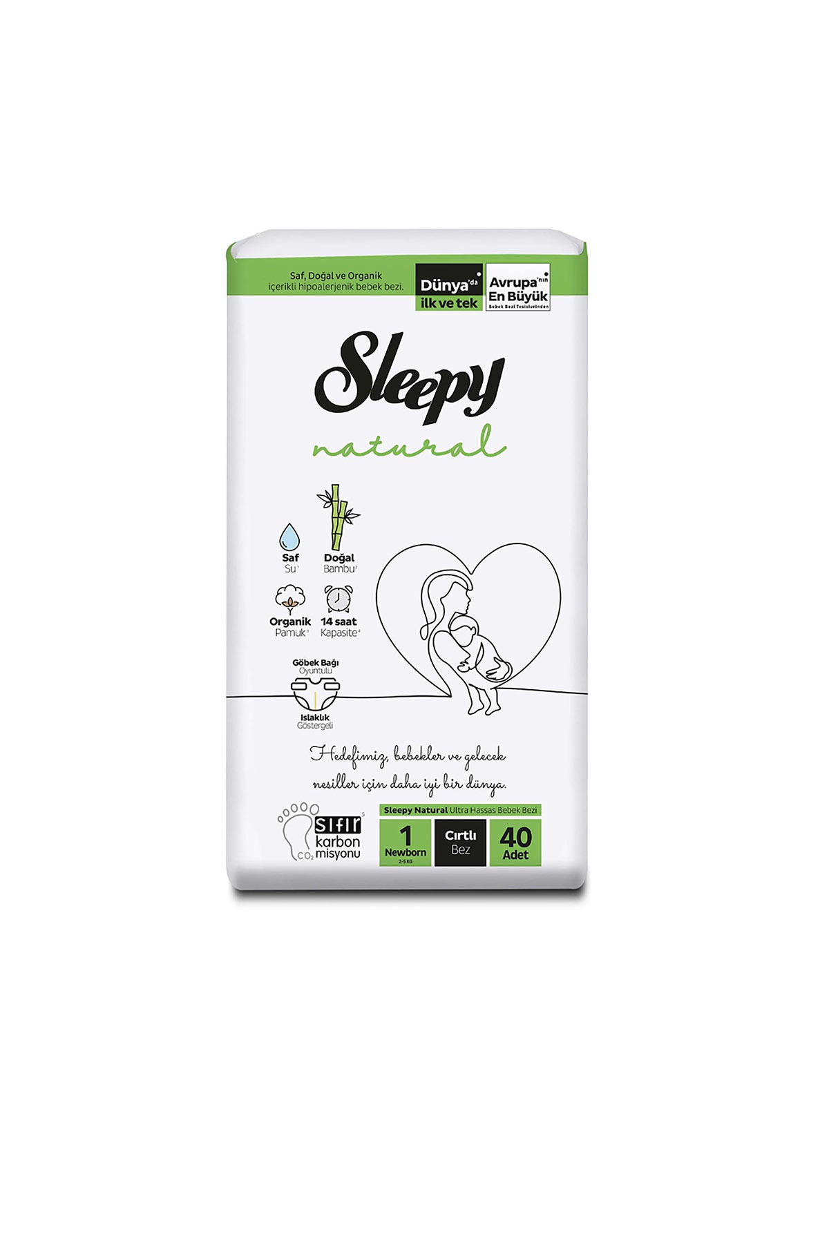 Sleepy Bebek Bezi 1 Numara 40 Adet