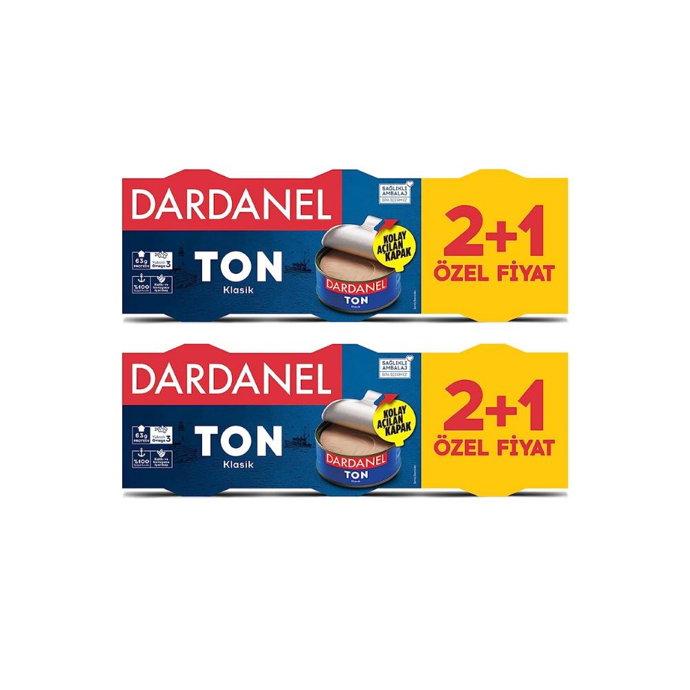 Dardanel Ayçiçek Yağlı Ton Balığı 140 Gr X 6 Adet