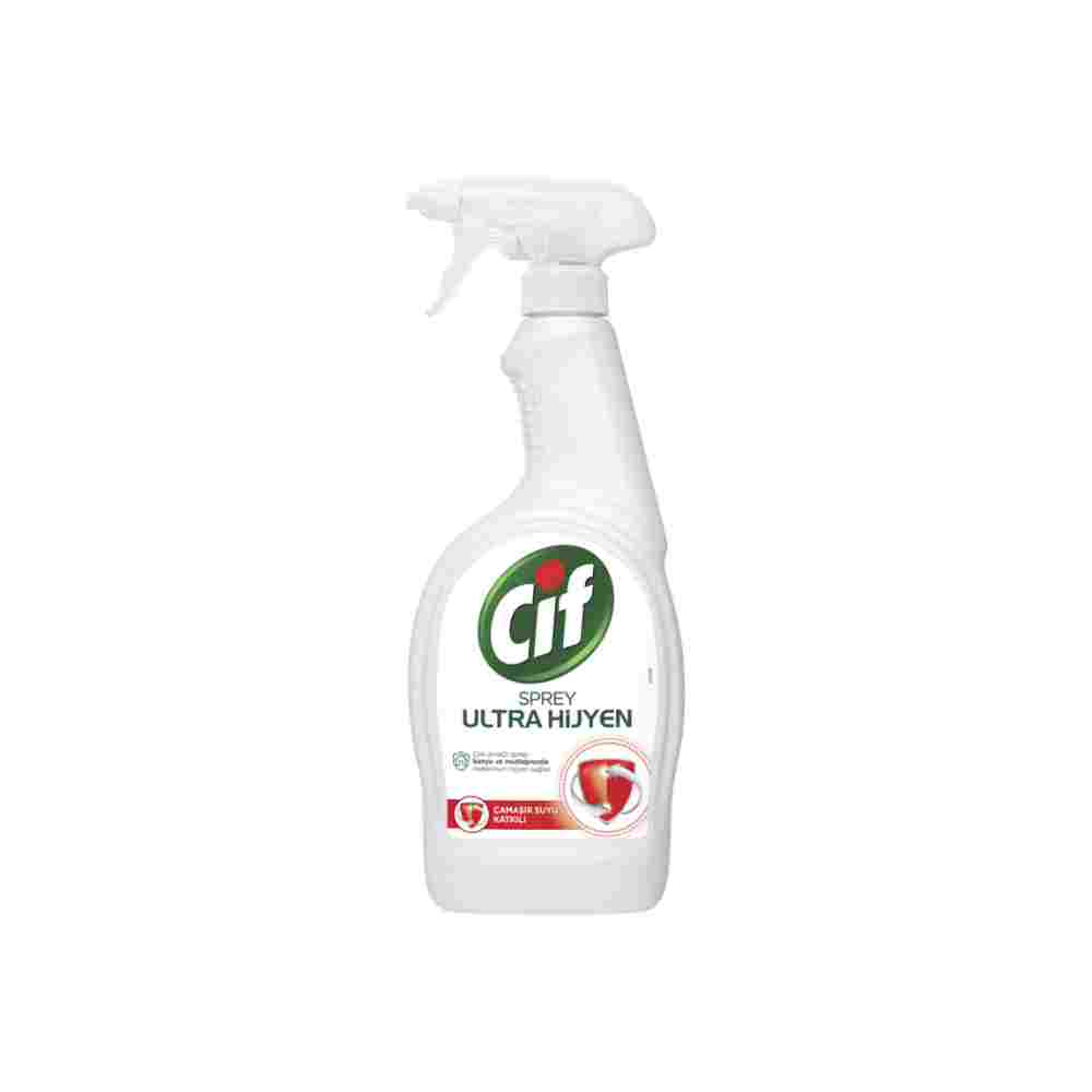 Cif Sprey Ultra Hijyen Çamaşır Suyu Katkılı 750 Ml