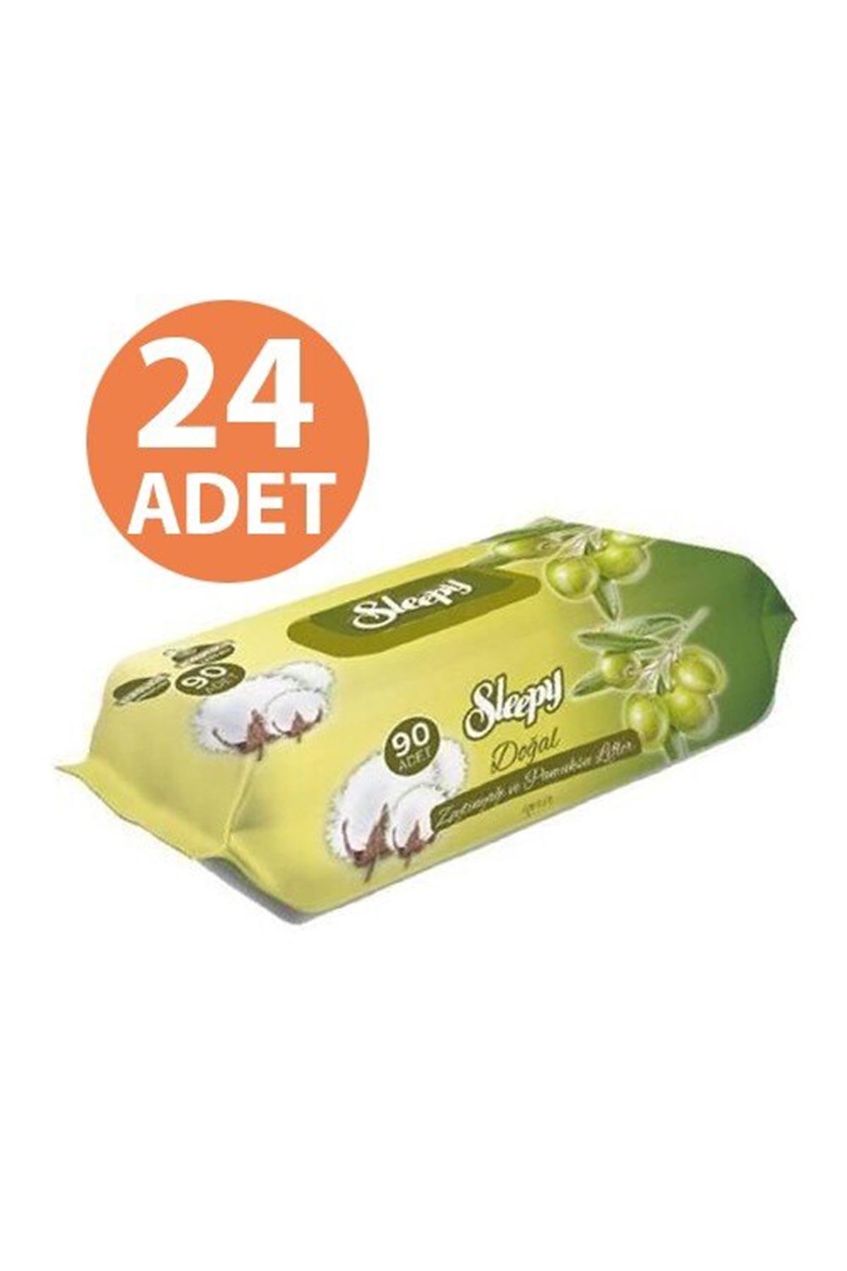 Sleepy Zeytinyağlı Islak Mendil Islak Havlu 24X90 2160 Yaprak