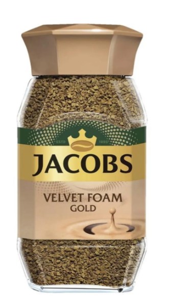 Jacobs Velvet Foam Selection Gold 100 Gr