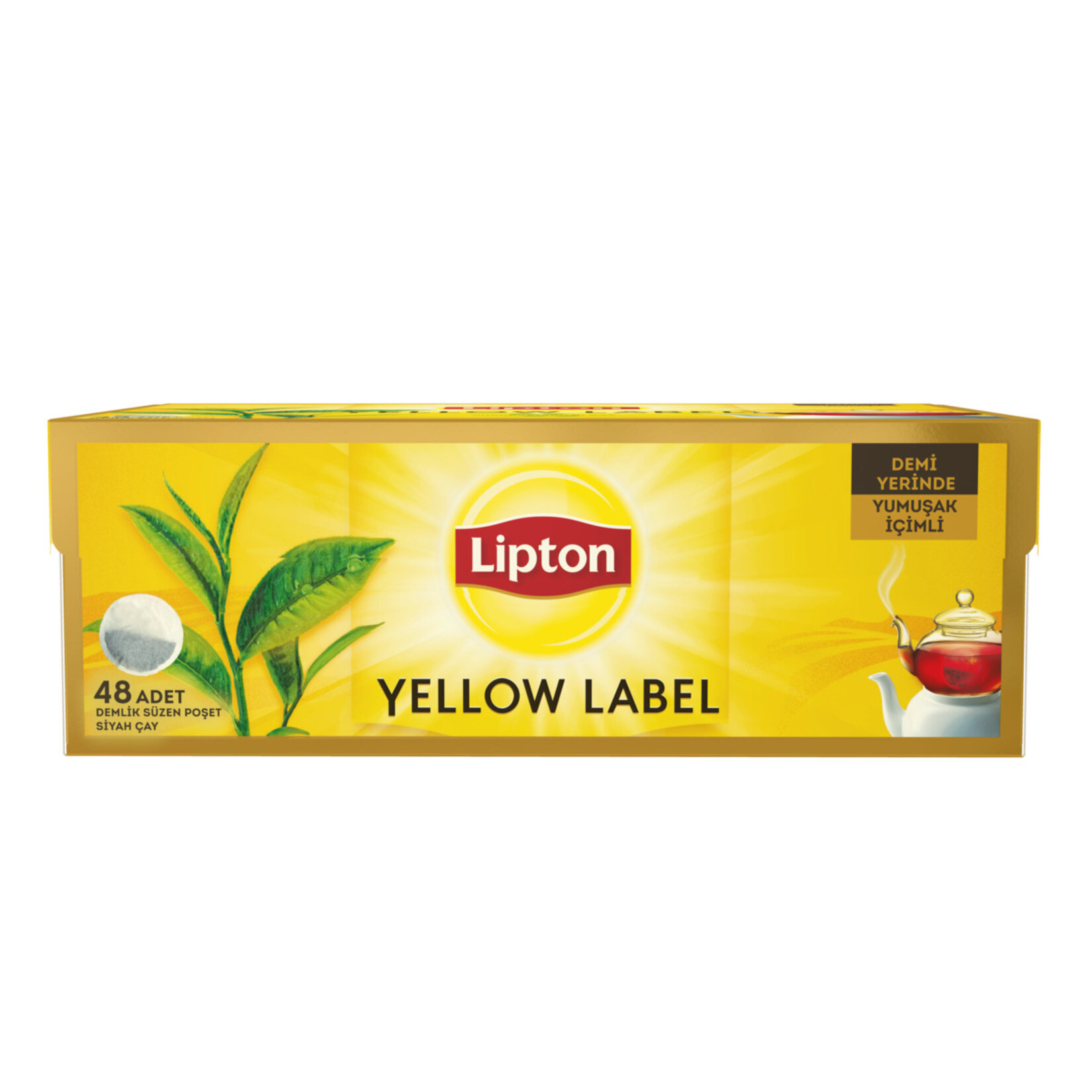 Lipton Demlik Poşet Çay Yellow Label 48'Li