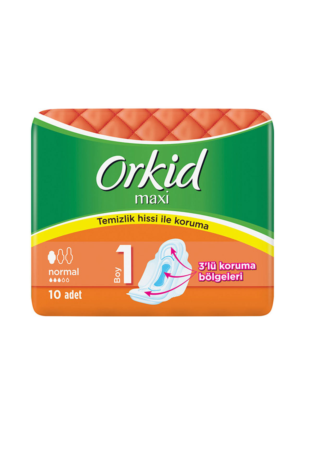 Orkid Maxi Normal 10 Adet
