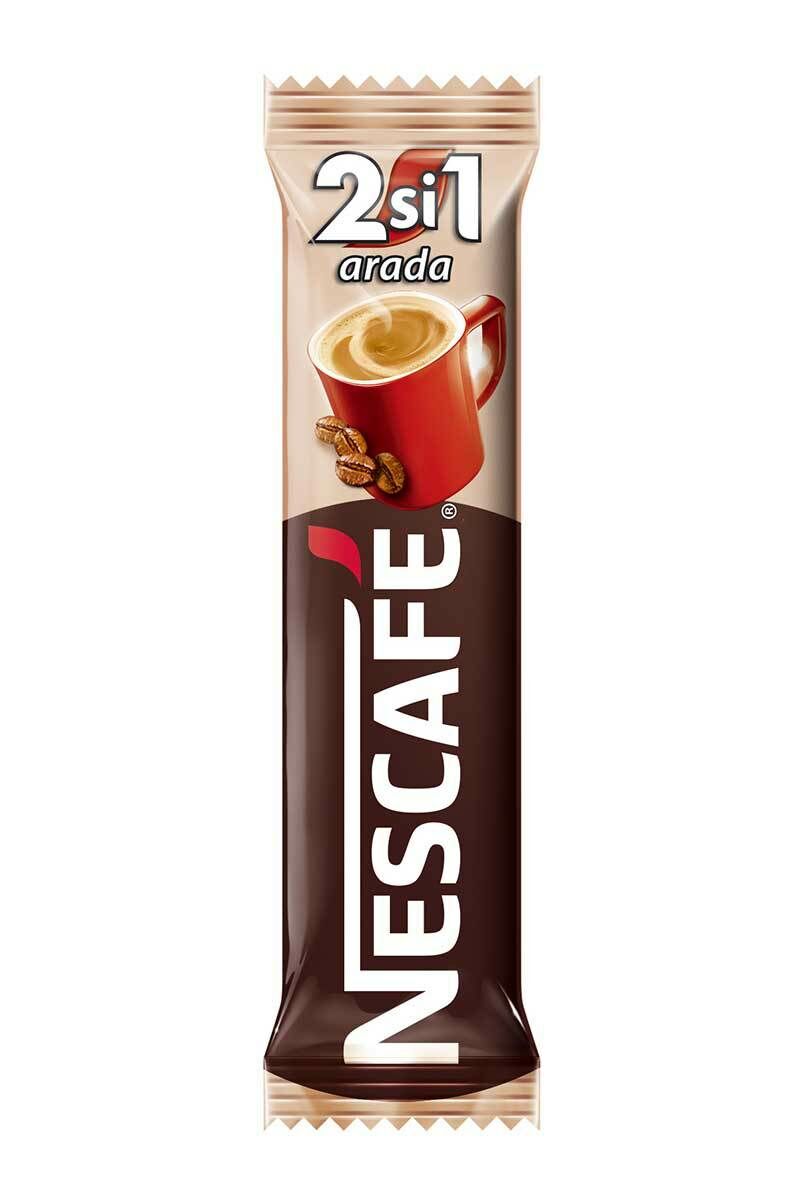 Nescafe 2si1 Arada Şekersiz Kahve 48 Adet