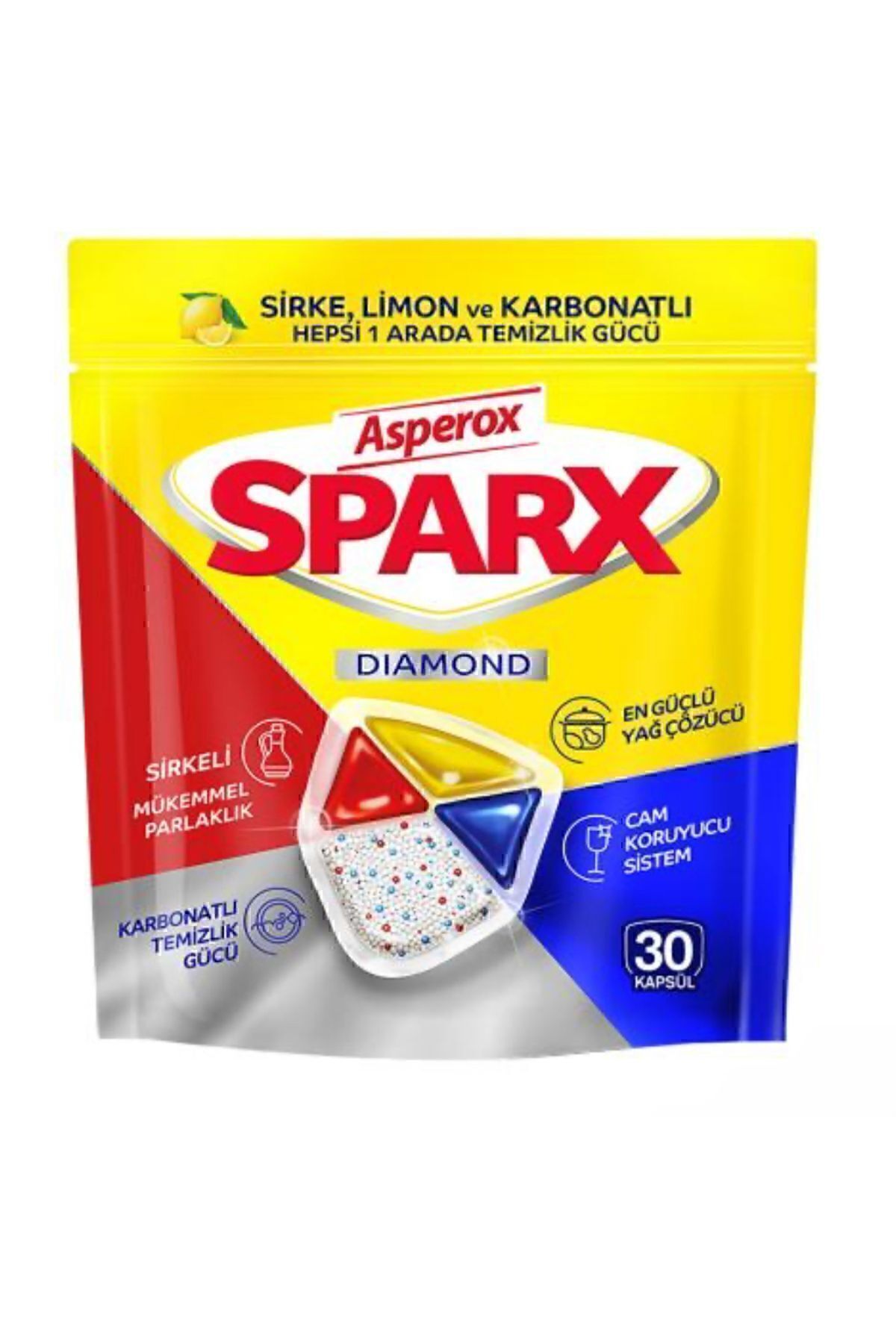 Asperox Sparx Bulaşık Makinesi Tableti 30'lu