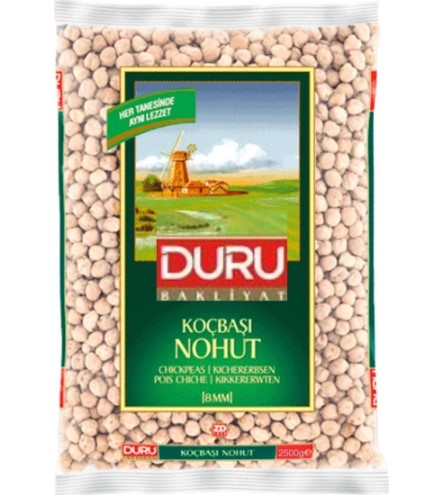 Duru Bakliyat Koçbaşı Nohut 2500 Gr